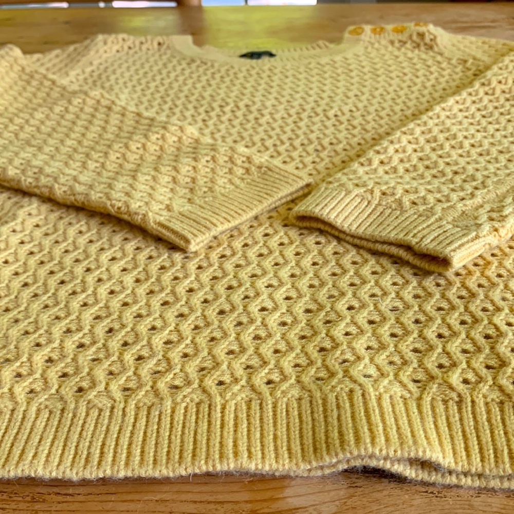Talbots Golden Yellow Sweater
